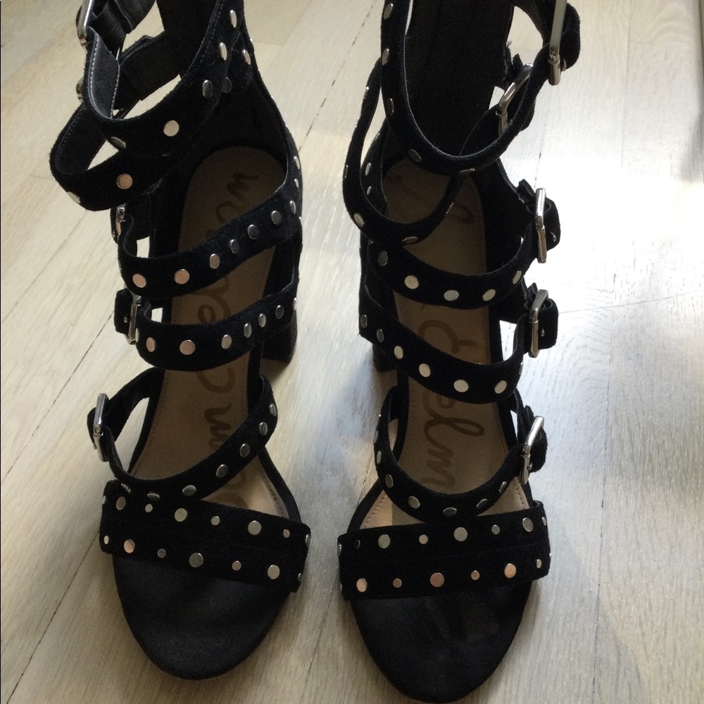 Sam Edelman strappy suede sandals size 10